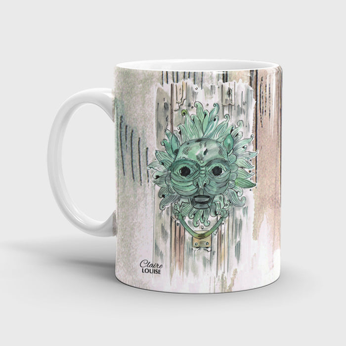 Durham Cathedral Sanctuary knocker Ceramic Mug