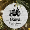 Farming in Heaven Ornament | Farming Memorial Ornaments