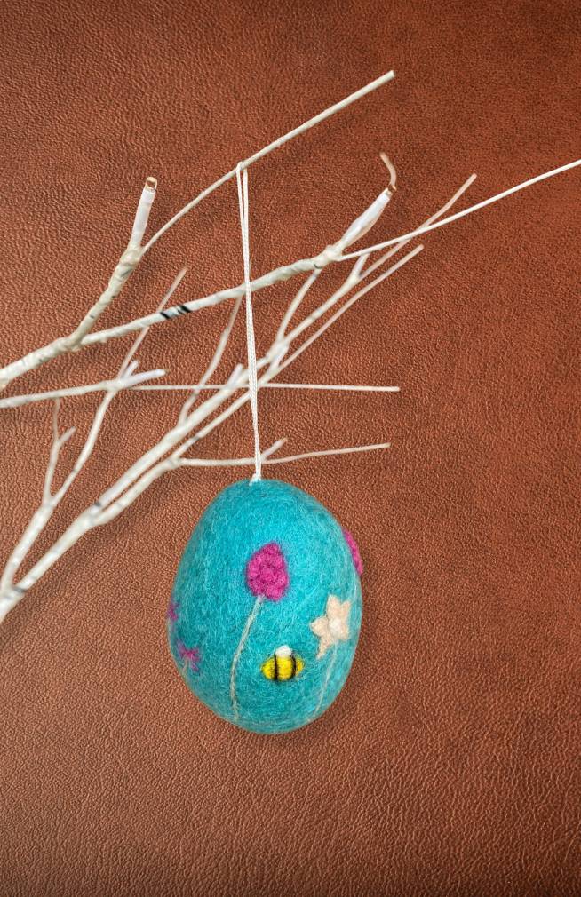 Felt Easter Egg Ornaments