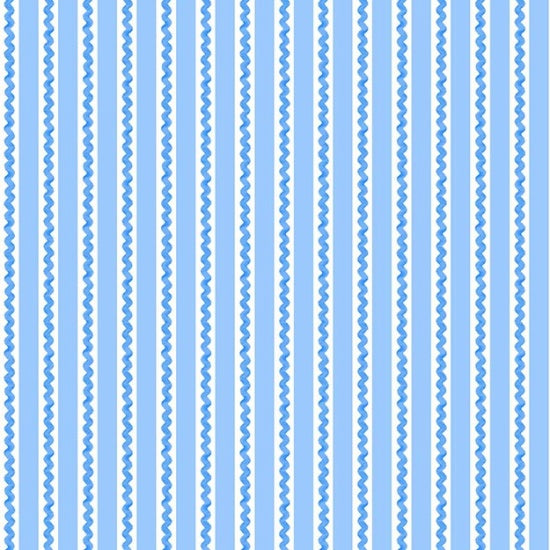 Flannel Fabric, Ric Rac Paddywack, Baby Boy Blue 5436 - Beautiful Quilt