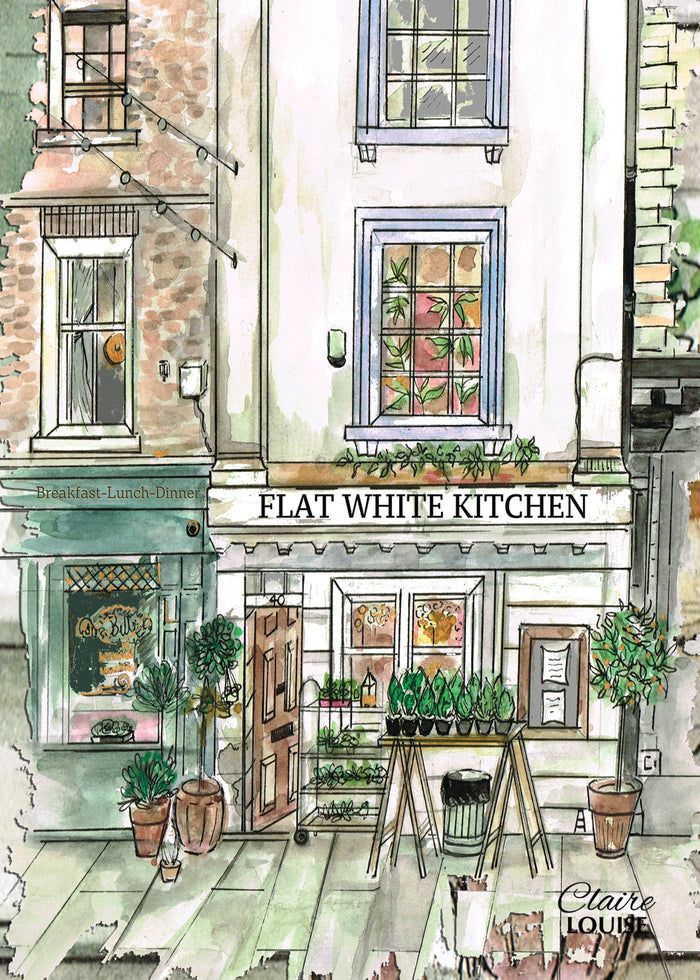 Flat White Kitchen Gift Wrap