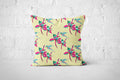 Flora Pop Buttercup Patterned Cushion