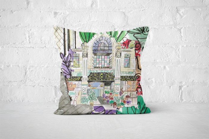 Flower Station Cushion