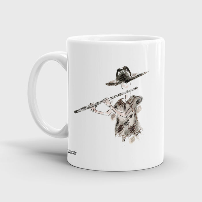 Flute Ceramic Mug