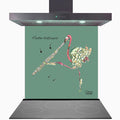 Flute-tatious Kitchen Glass Splashback