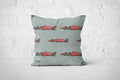 Formula 1 Racing Car Patterned Cushion