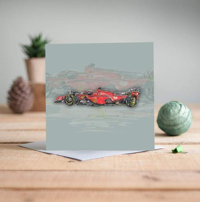 Formula One Greeting Card - Pack of 6