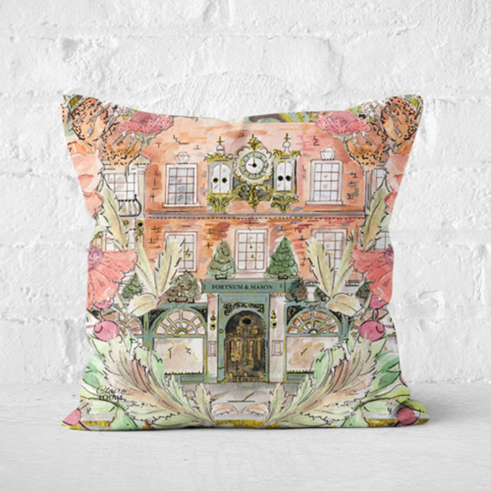 Fortnums In Full Bloom Gift Cushion