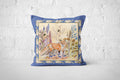 Fox Bouquet Boots Cushion