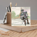 French Accordion Ambience Greetings Card - Pack of 6
