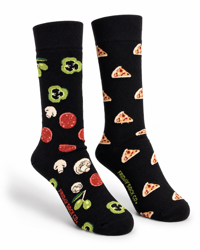 Friday Sock Co. - Pizza and Toppings