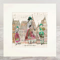 German Folk Music Mounted Print