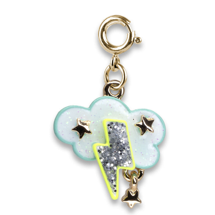 Gold Lightning Charm - Charm Its