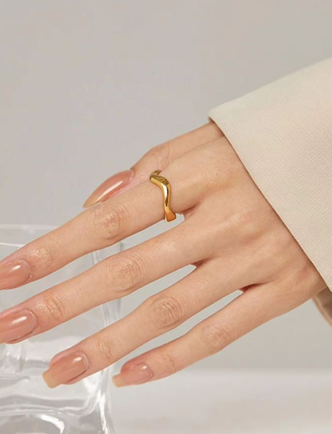 Grace Adjustable Flare Ring