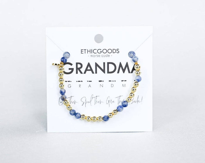 Grandma Morse Code Bracelet