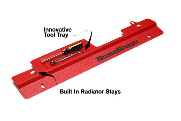 GrimmSpeed Radiator Shroud with Tool Tray 2002-2007 WRX/STI