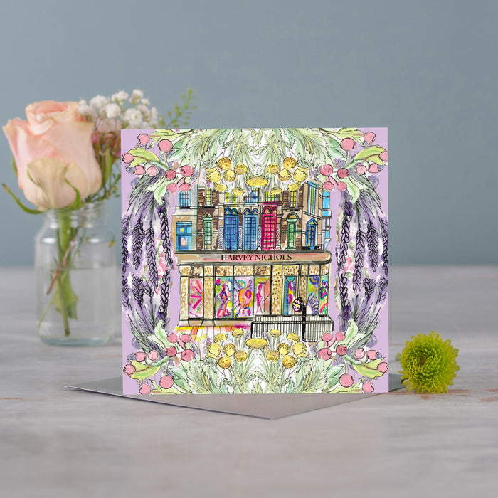 Harvey Nichols In Full Bloom Greetings Card - Pack of 6