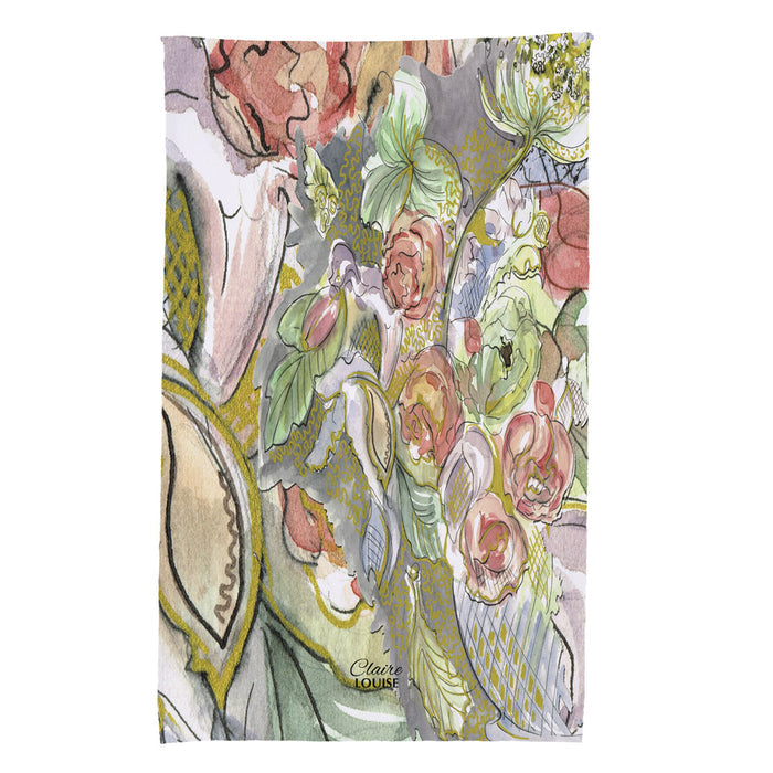 Heirloom Lilac Bloom Tea Towel