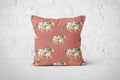 Horse Racing Patterned Cushion