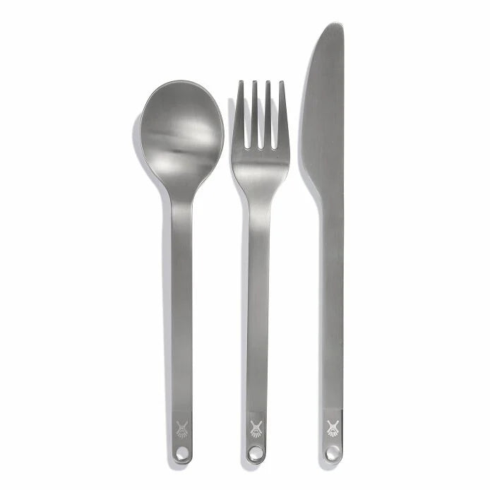 Hydro Flask Stainless Steel Flatware Set with Carry Sleeve