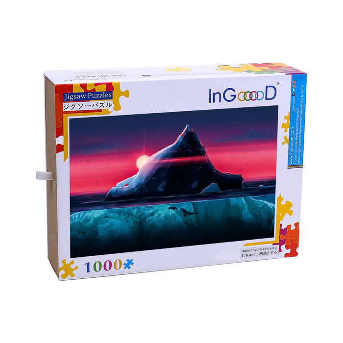 Ingooood Wooden Jigsaw Puzzle 1000 Pieces for Adult- Deep sea - Ingooood jigsaw puzzle 1000 piece