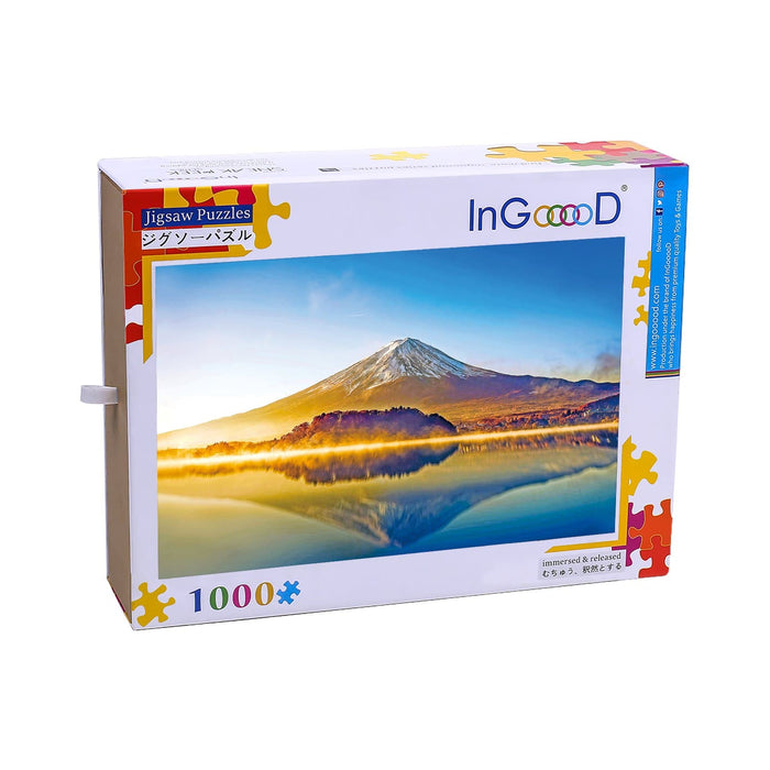 Ingooood Wooden Jigsaw Puzzle 1000 Pieces for Adult- Mt. Fuji, Japan - Ingooood jigsaw puzzle 1000 piece