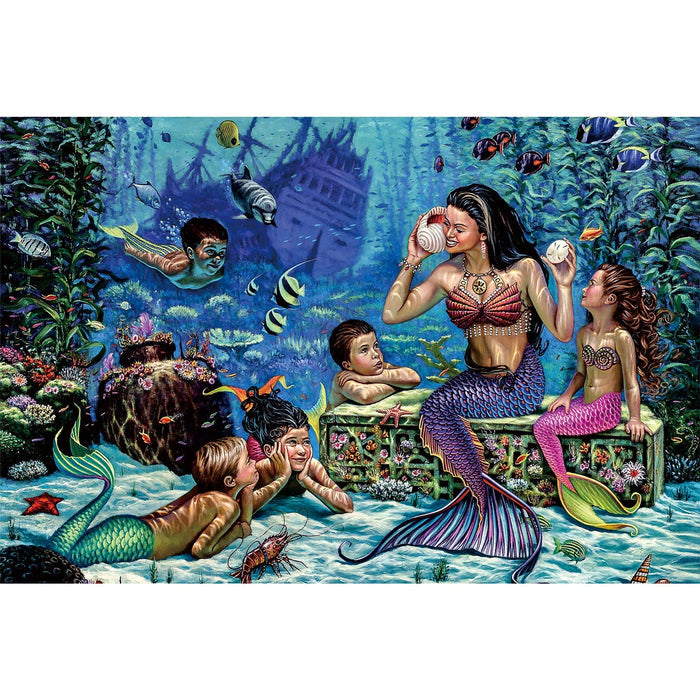 Ingooood Wooden Jigsaw Puzzle 1000 Pieces for Adult- The sound of the sea - Ingooood jigsaw puzzle 1000 piece