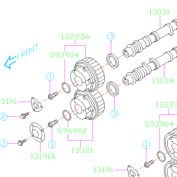 Intake Cam O-Ring 2004-2020 STI