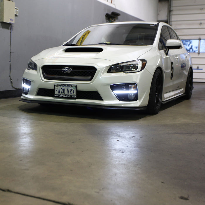 JDM WRX S4-Style DRL Fog Lamp Bezels 2015-2017 WRX/STI