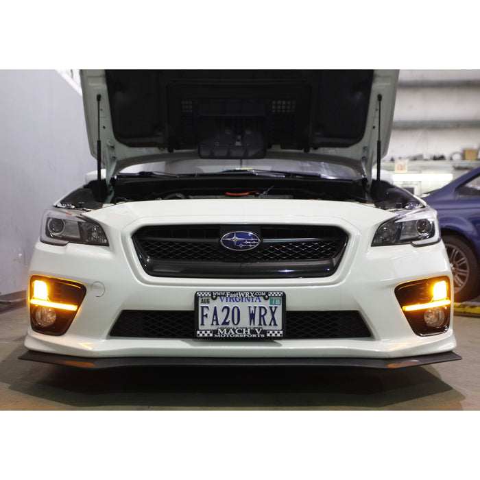 JDM WRX S4-Style DRL Fog Lamp Bezels 2015-2017 WRX/STI