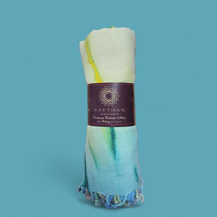 Kafthan Turkish Towel-Tie dye(purple)