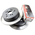 KNS/HAWK 5.0 Brake Pad/Rotor Kit 2008-2014 WRX Rear