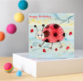 Ladybird Greetings Card - Pack of 6