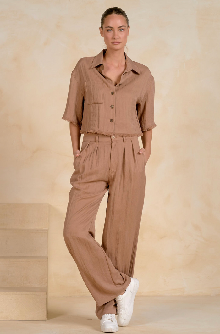 Lainey Pants -- Brown