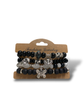 Layered Beaded Bracelets