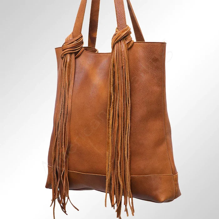 Leather Bucket Purse