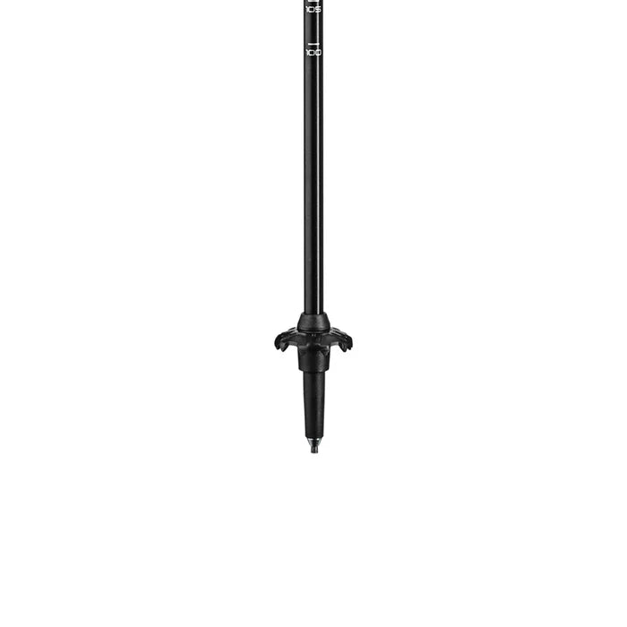 LEKI Khumbu Lite – carbide Flex Tip with trekking basket close-up