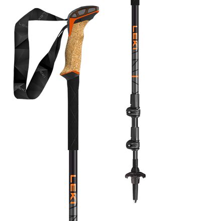 LEKI Makalu Cork Lite Trekking Poles – Lightweight Adjustable Aluminum (Pair)