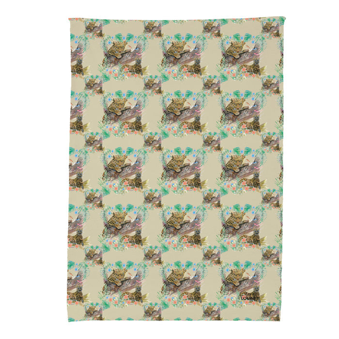 Leopards In The Jungle Blanket