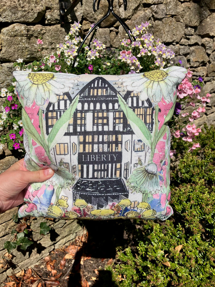 Liberty In Full Bloom Gift Cushion