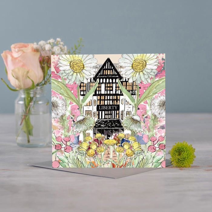 Liberty In Full Bloom Greetings Card - Pack of 6