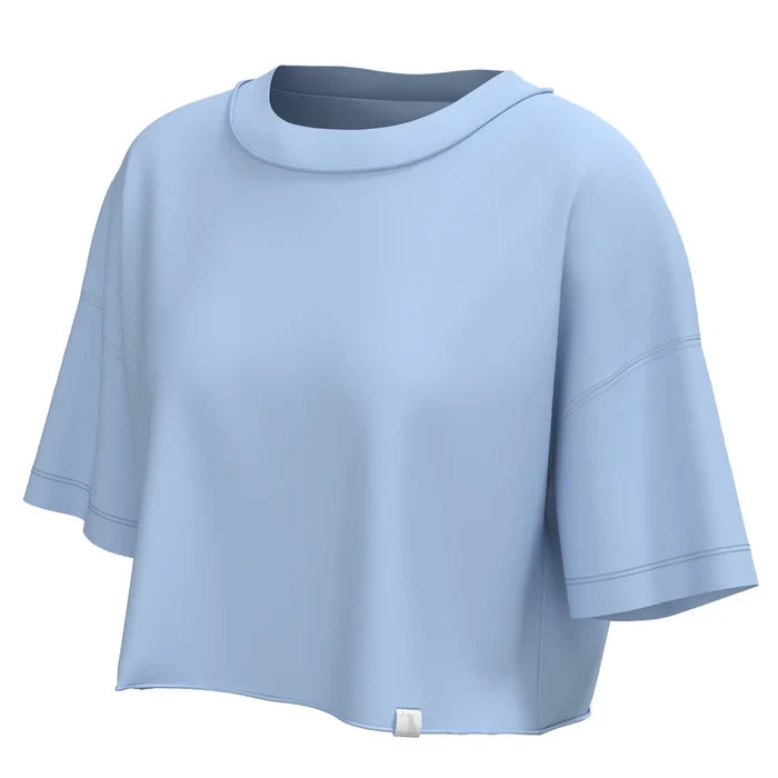 Local Girl Outfitter Boxy Crop Tee – 100% Cotton