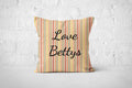 Love Bettys Stripe Cushion