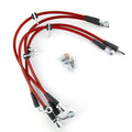 Mach V Stainless Steel Braided Brake Lines BRZ/FR-S/GR86
