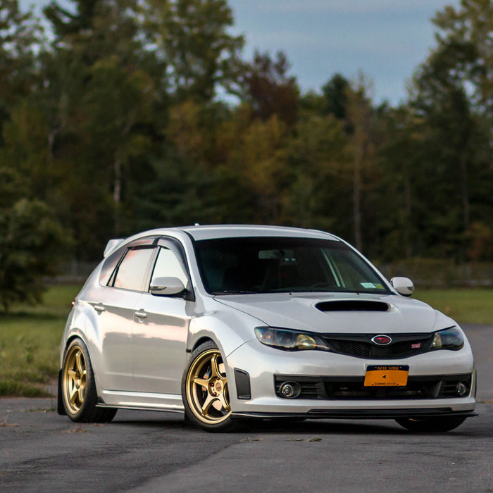 Gold 18x9.5" Wicked Awesome on 2009 STI