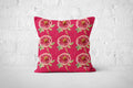 Magenta Pattern Romance Cushion