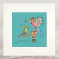 Maracas Mounted Print