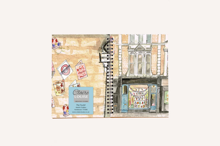 Medici Gallery A6 Spiral Bound Notebook