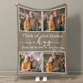 Personalized Memorial Blankets | A Hug From Heaven Blanket With Custom Photo