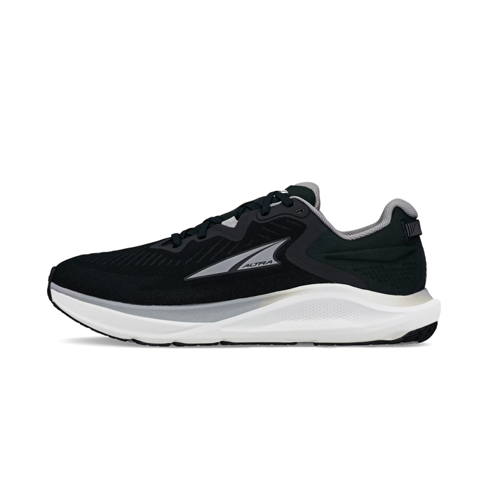Men’s Altra Paradigm 8 Road Running Shoe - Hero Image in Black Colorway